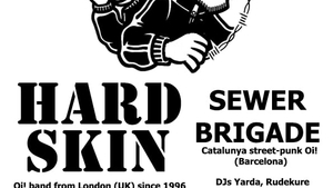 Klub 007 Strahov - HARD SKIN (uk), SEWER BRIGADE (es) - Street Punk